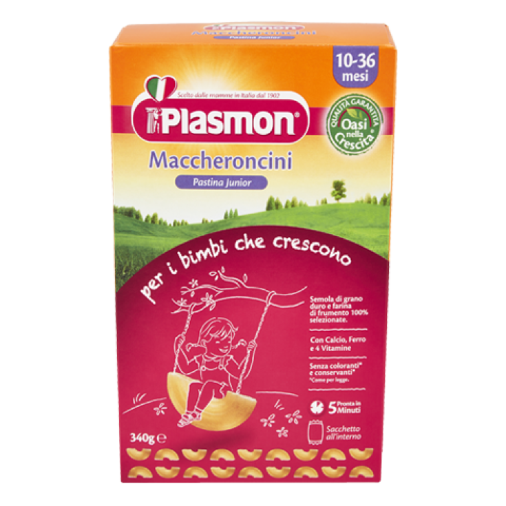 Plasmon Pastina Maccheroncini 340g