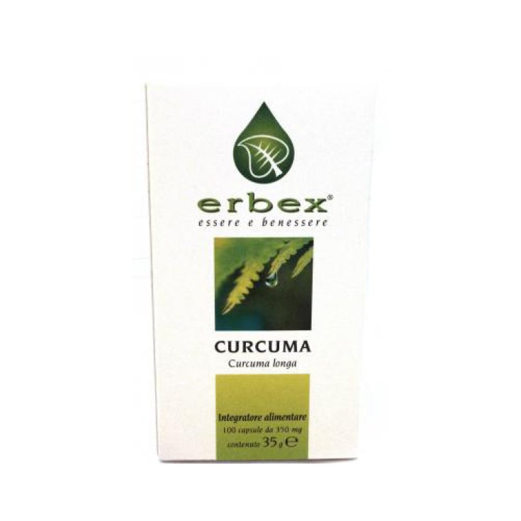 Erbex Curcuma 100 Gélules De 350mg