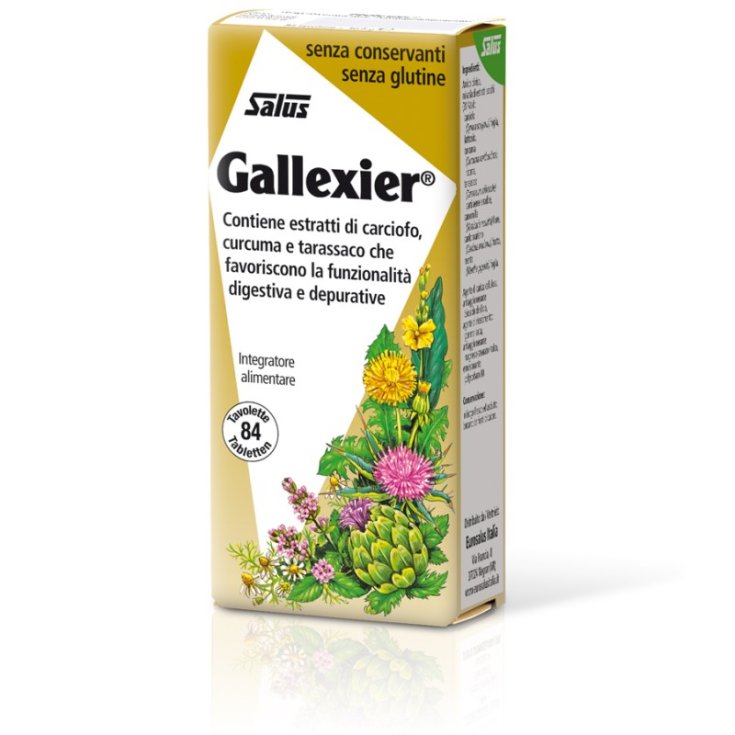 Salus Gallexier Comprimés En Comprimés Pour Digestions Difficiles 84 Comprimés