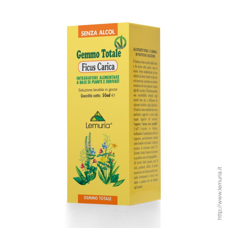 Ficus Carica Gemmo Complément Alimentaire Total 50ml