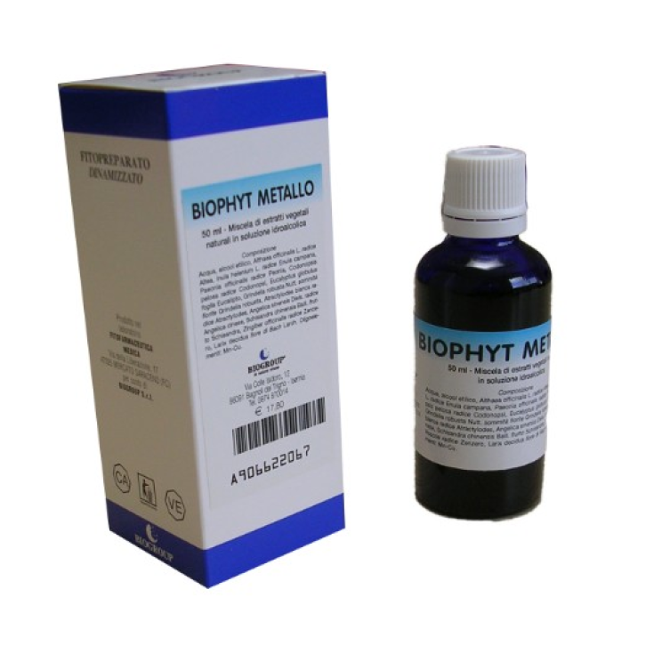 Biogroup Biophyt Métal Solution 50 ml