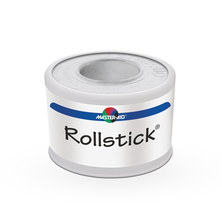 Patch Master-Aid® Rollstick® En Polyéthylène Transparent Embossé Et Microperforé 2,5x500cm