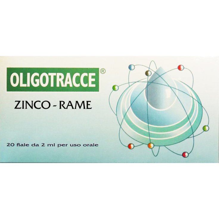 Oligotrace Zinc Cuivre 20 Ampoules 2 ml