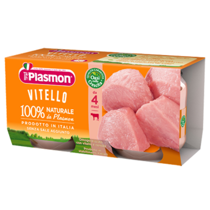 Plasmon Viande de Veau Homogénéisée 4x80g