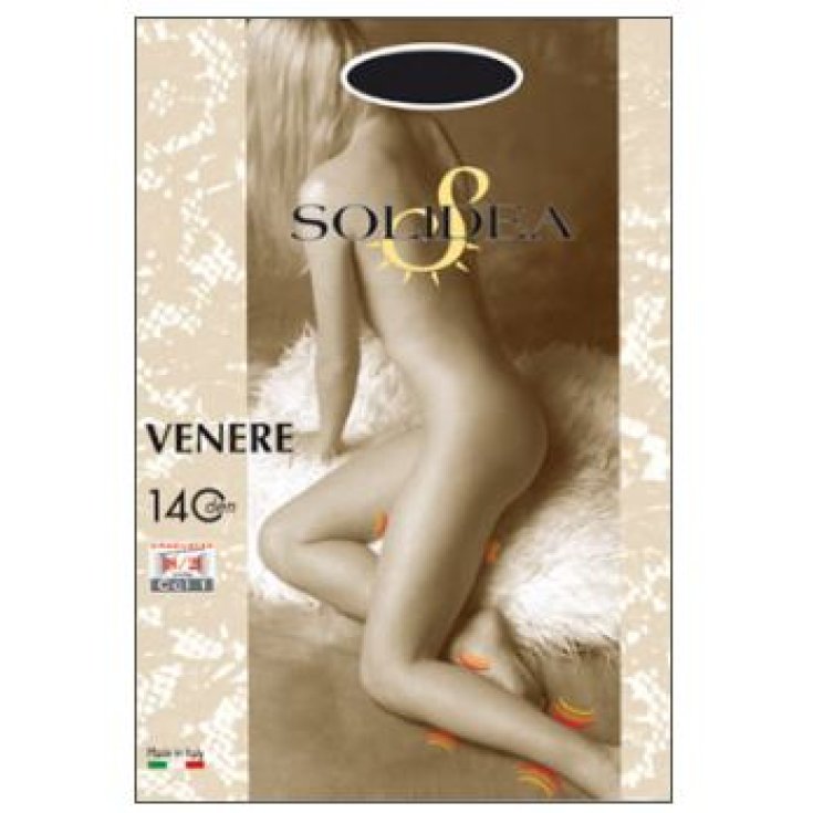 Collant Solidea Venere 140 Nude Couleur Bleu Foncé Taille 4 XL