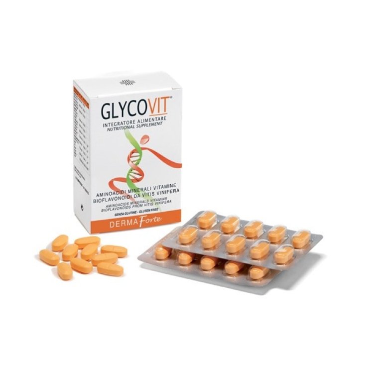 Glycovit Dermaforte Complément Alimentaire 30 Comprimés