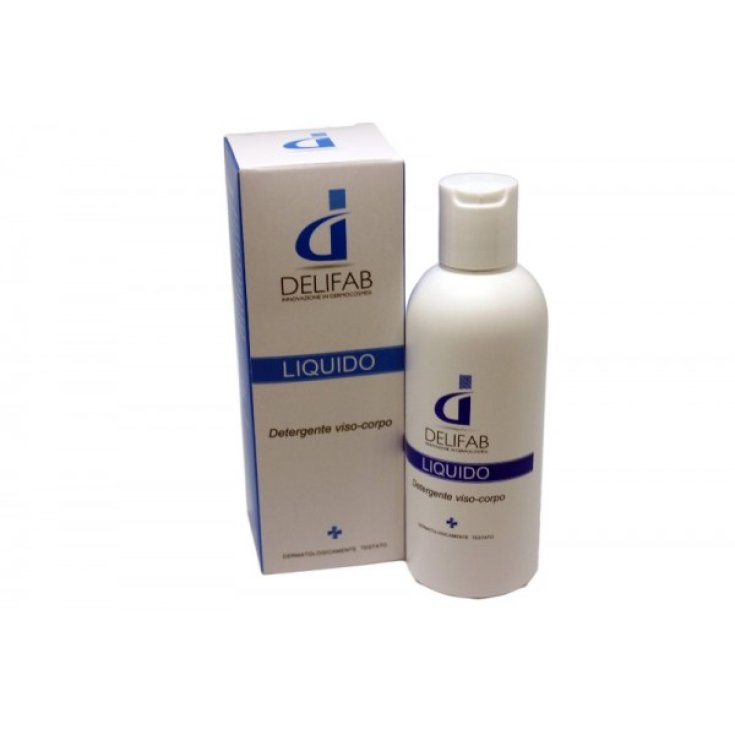 Elifab Delifab Liquide Nettoyant Visage Corps 200 ml