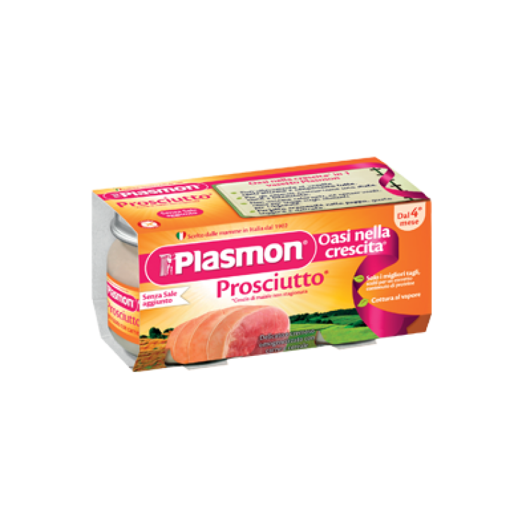 Jambon Cuit Plasmon Homogénéisé 2 Bocaux De 80g