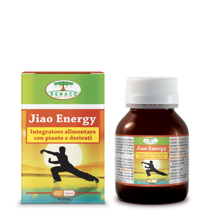 Renaco Jiao Energy Complément Alimentaire 60 Gélules