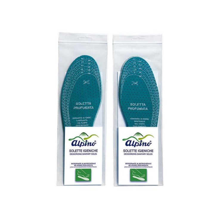 Alpine Déodorant Semelles Hygiéniques 1 Paire