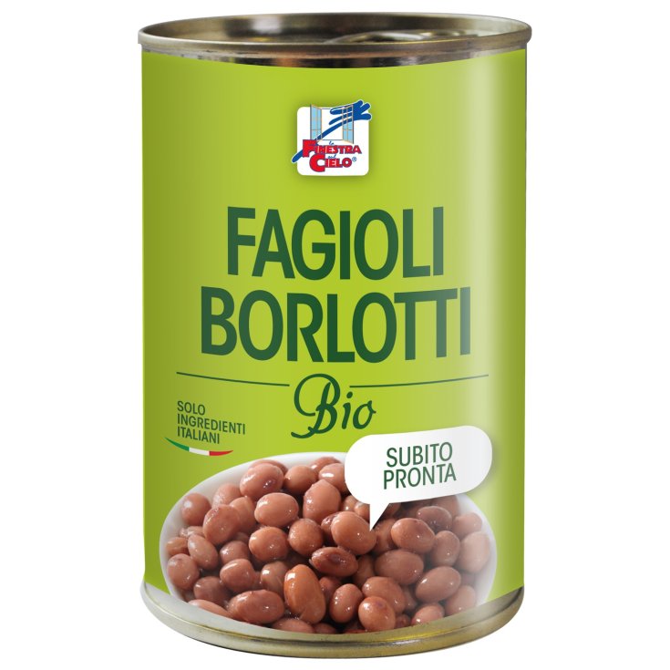 La Finestra Sul Cielo Risotto Borlotti Haricots Bio 400g