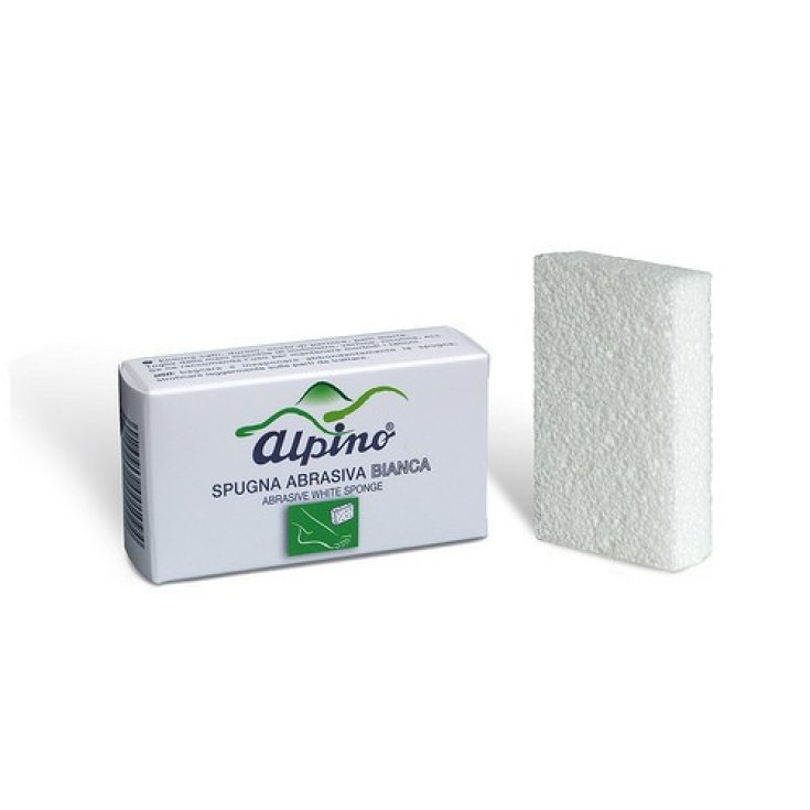 Éponge abrasive blanc alpin