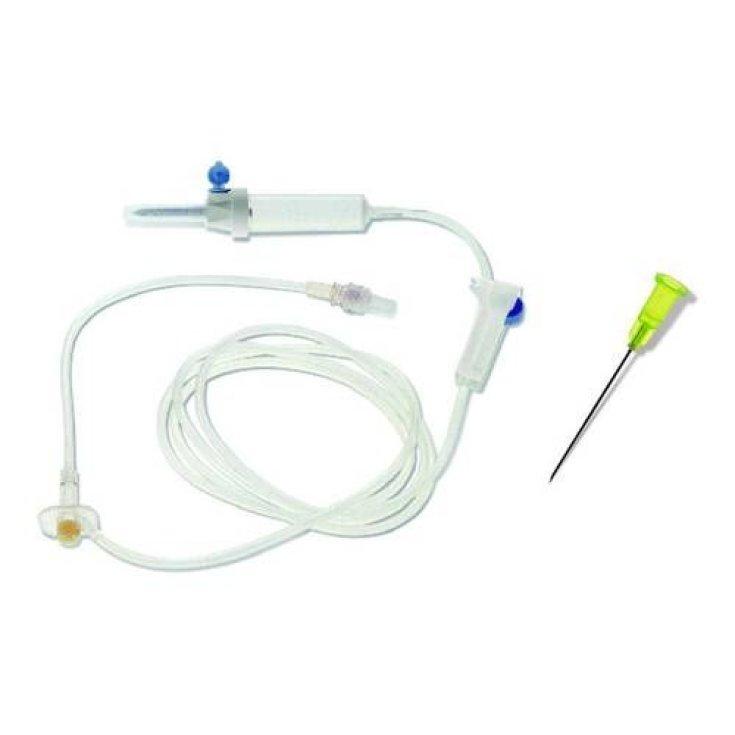 Eurospital Euroset 34 Set Perfusion Avec Filtre Avec Aiguille