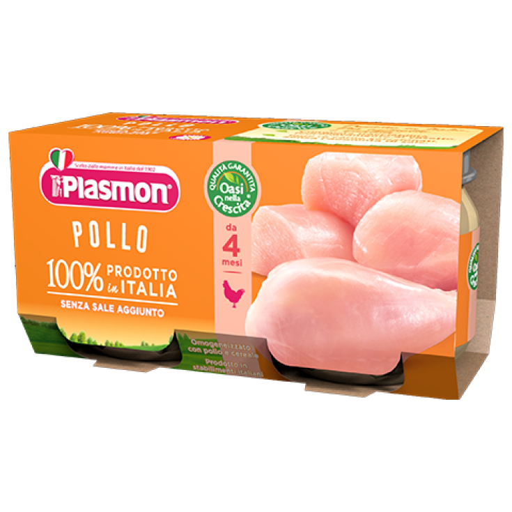 Poulet Plasmon Homogénéisé 80gx2 Pièces