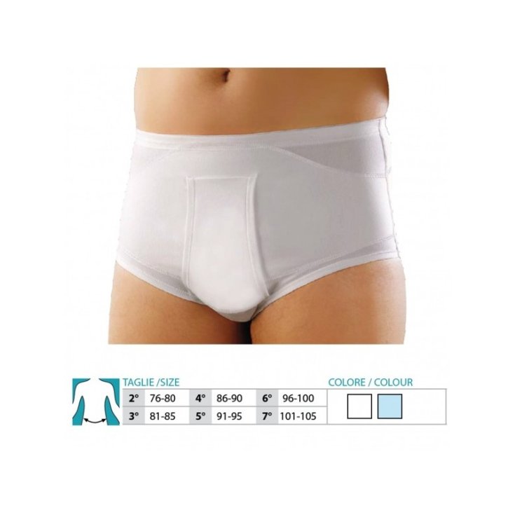 Safte Orione 510 Culotte Élastique Contenant Coton Couleur Blanc Taille 3