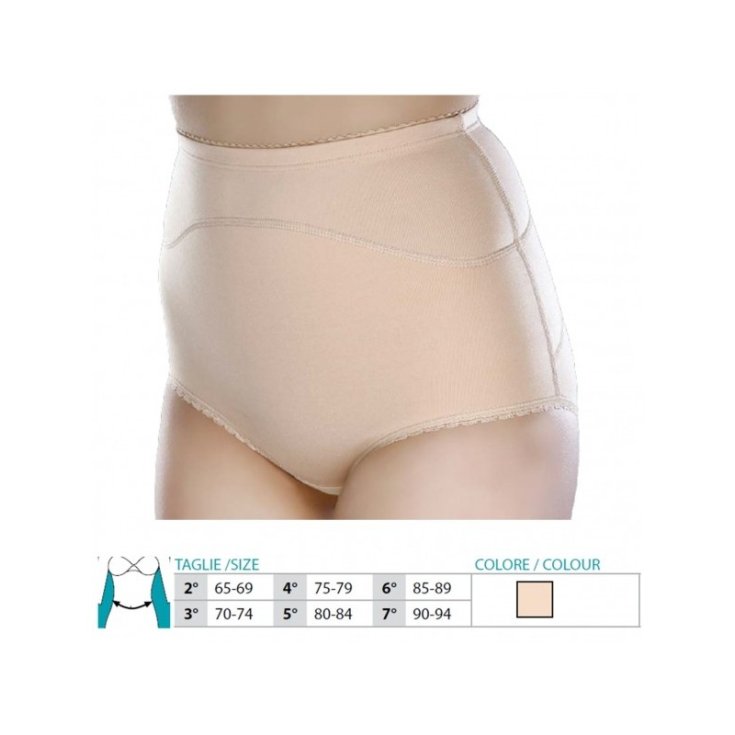 Safte Orione Culotte De Confinement En Coton Pour Femme Couleur Nude Taille 2 Pièce Unique Réf.504