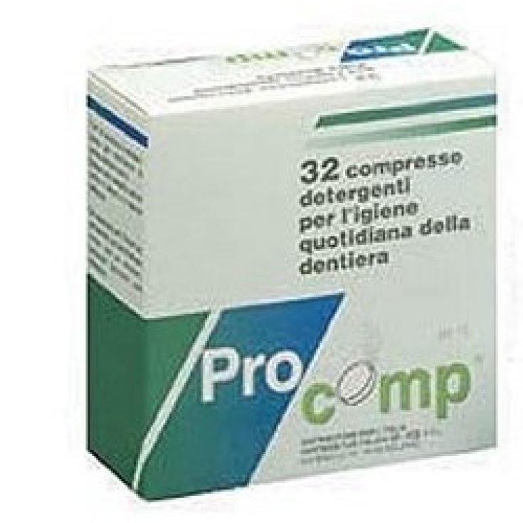 Procomp Ph10 Nettoyant Prothèse 32 Comprimés
