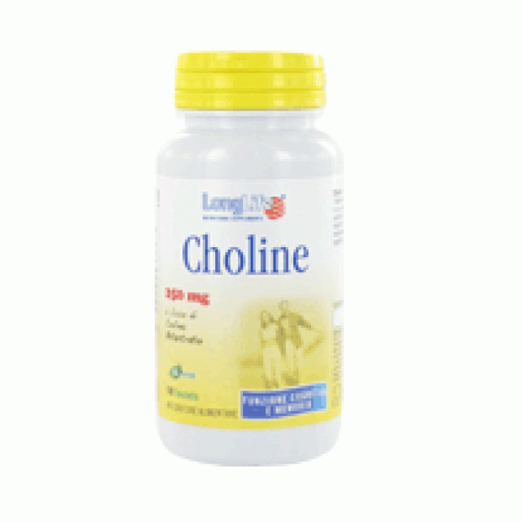 Choline 250mg LongLife 100 Comprimés Enrobés