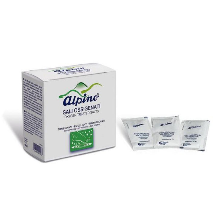 Alpino Sels oxygénés pour bain de pieds 20 sachets