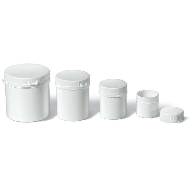 Pot en plastique blanc de sécurité 10 ml 1 Pot