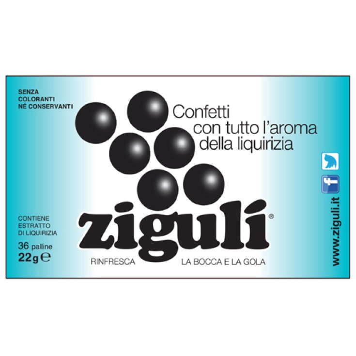 Ziguli Réglisse 36 Paalline 22g