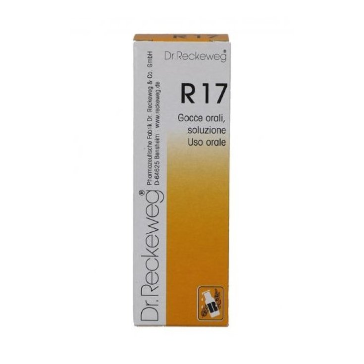 Dr. Reckeweg R17 Remède Homéopathique En Gouttes 22 ml