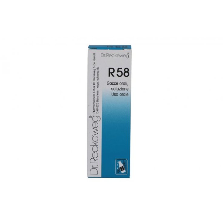 Dr. Reckeweg R58 Remède Homéopathique En Gouttes 22 ml