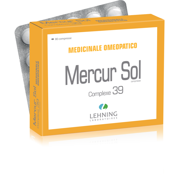 Lehning Mercur Sol Complexe 39 Complément Alimentaire 80 Comprimés