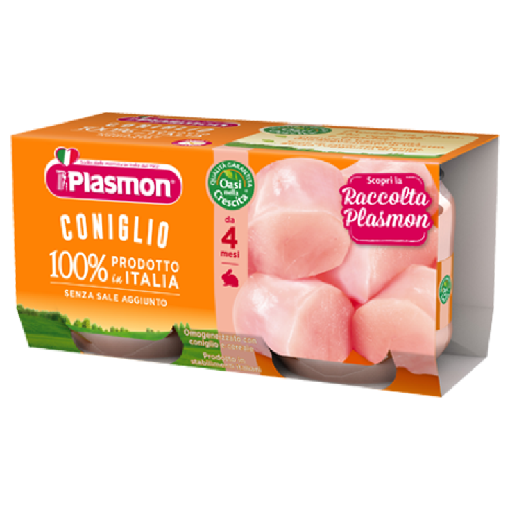 Plasmon Viande Homogénéisée Lapin 2x80g