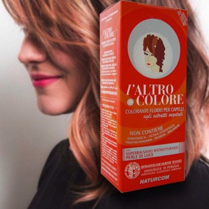 L'Altro Color Fluid Hair Dye Nuances Blond Foncé Rouge Cuivre 5/5