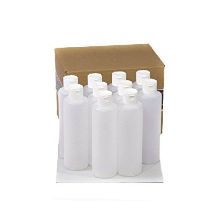 Comifar Flacon Plastique Blanc Opaque 250ml 10 Pièces