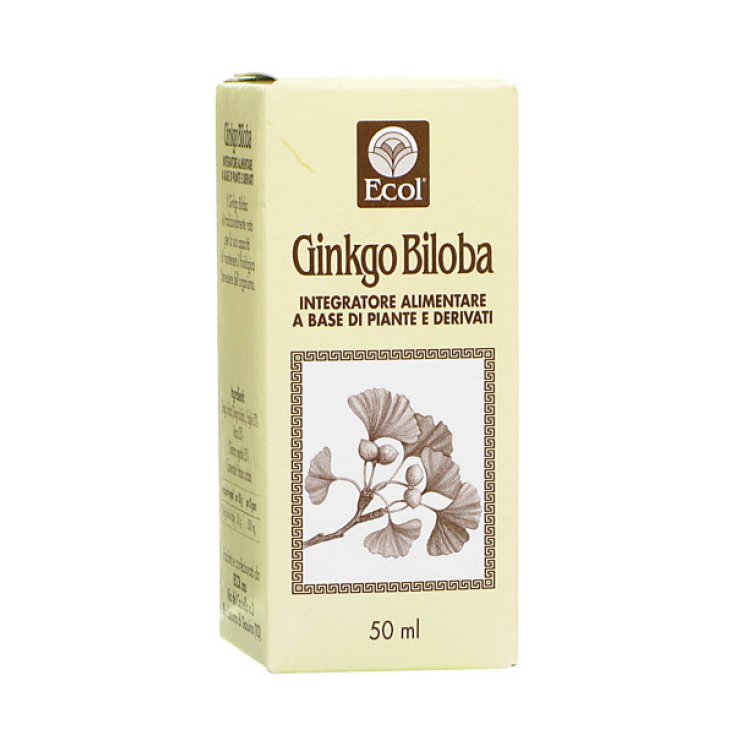 Ecol Extrait de Ginkgo Biloba Complément Alimentaire Sans Alcool 50 ml