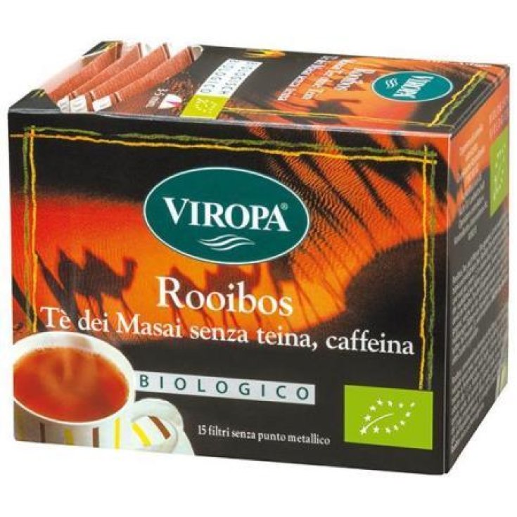 Viropa Te Rooibos Sans Théine ni Caféine Bio 15 Sachets