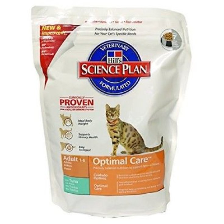 Hill's Scence Plan Feline Optimal Care Adult au Thon 400g