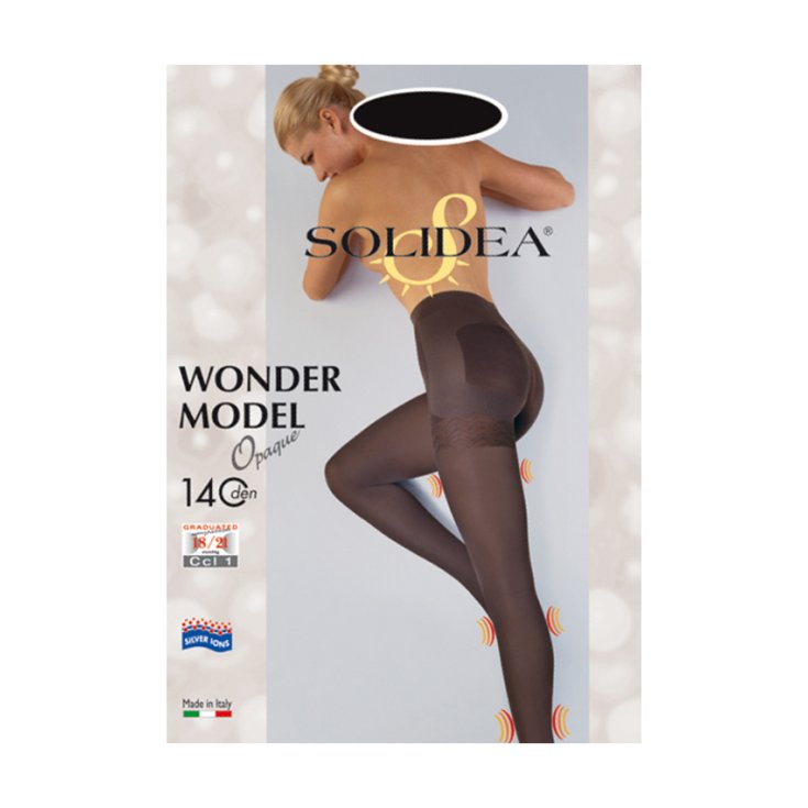 Solidea Wonder Modèle Opaque 140 Den Couleur Aubergine Taille 2-M