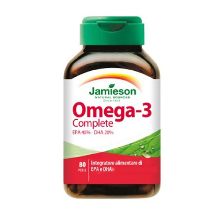 Jamieson Oméga 3 Complément Alimentaire Complet 80 Perles