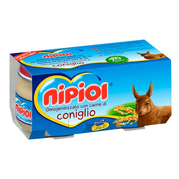 Nipiol Omog Lapin 80g 2pcs