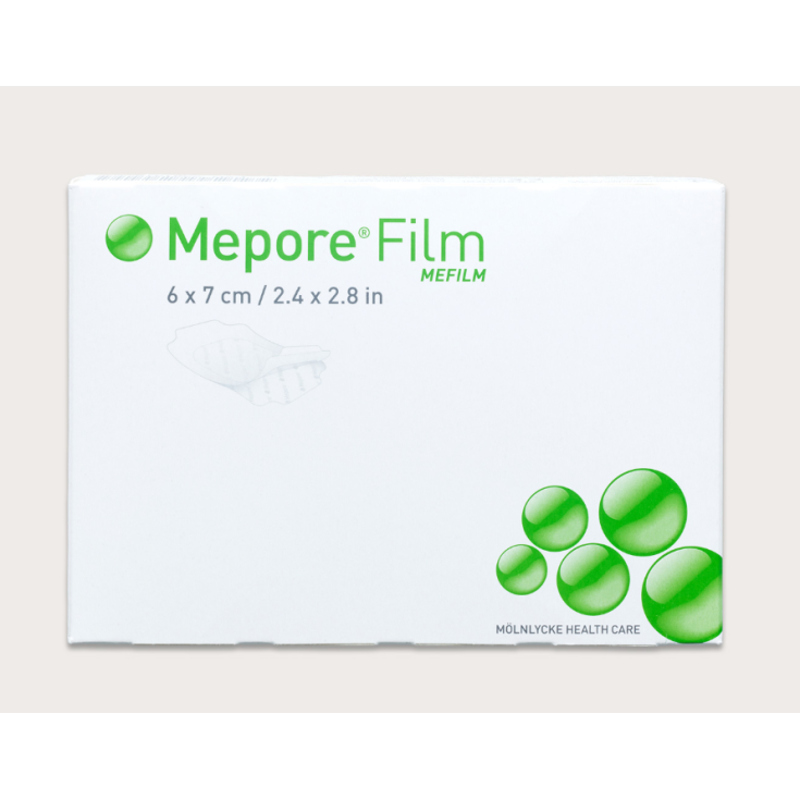 Mölnlycke® Mepore® Film Adhésif Pansement Transparent Taille 6x7cm 10 Pièces