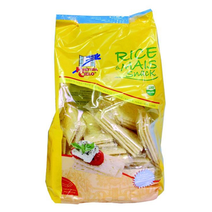 Rice & mais Snack Gaufres Riz/Maïs Au Sel 250g