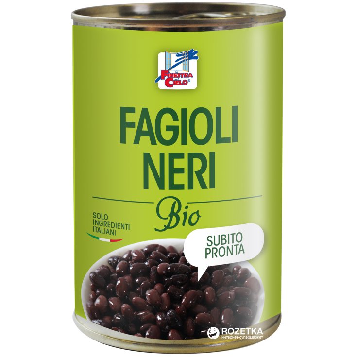 Haricots Noirs Prêts Bio 400g