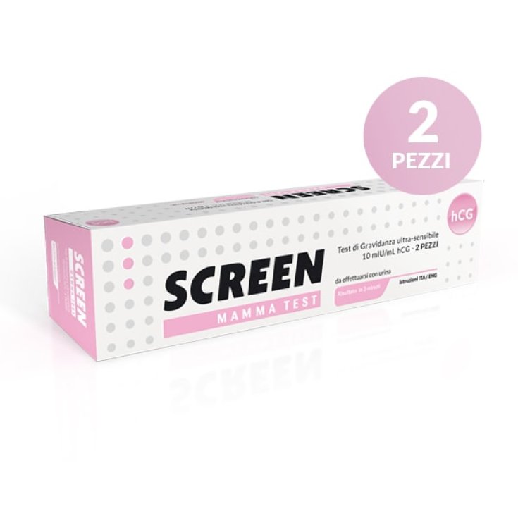 Screen Pharma Screen Mom Test de grossesse ultra-sensible 2 pièces