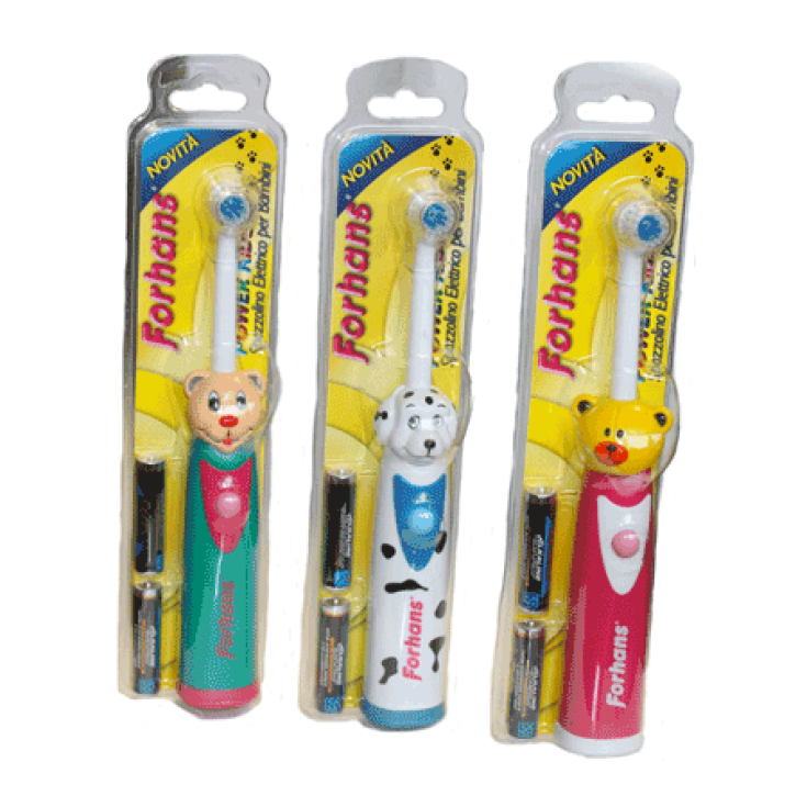 Forhans Brosse à dents électrique pour enfants Power Kids 1 pièce