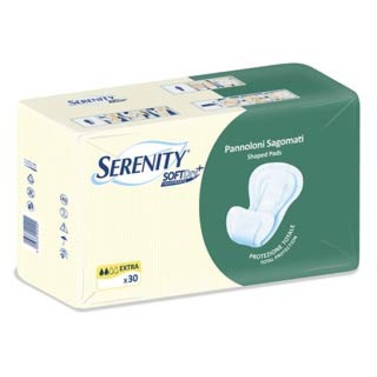 Serenity Soft Dry + Couche moulée à l'aloès 30 pièces