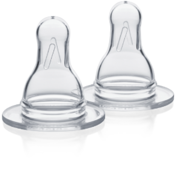 Medela Tétine en silicone à débit lent 2 pièces