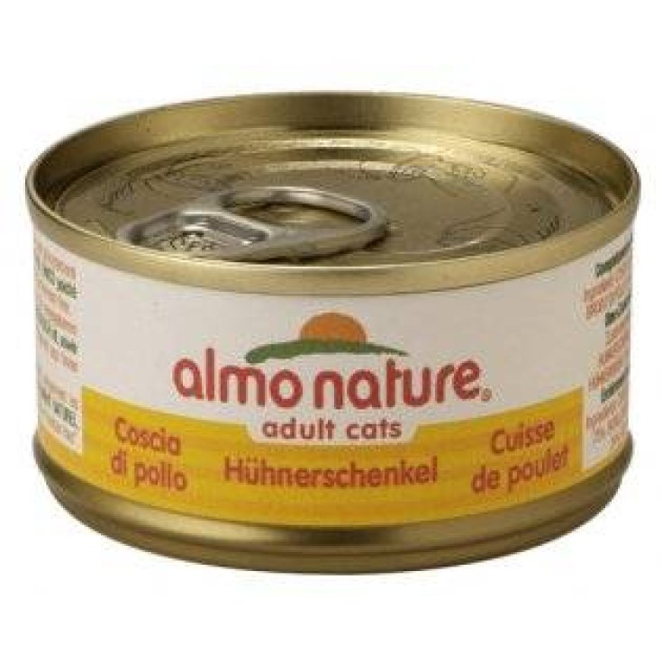 Almo Nature Nourriture Pour Chats Goût Cuisse De Poulet 70g