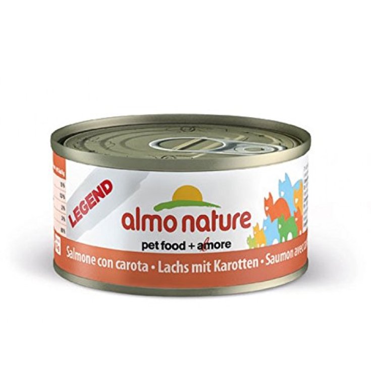 Almo Nature Saumon Aux Carottes Nourriture Pour Chats 70g