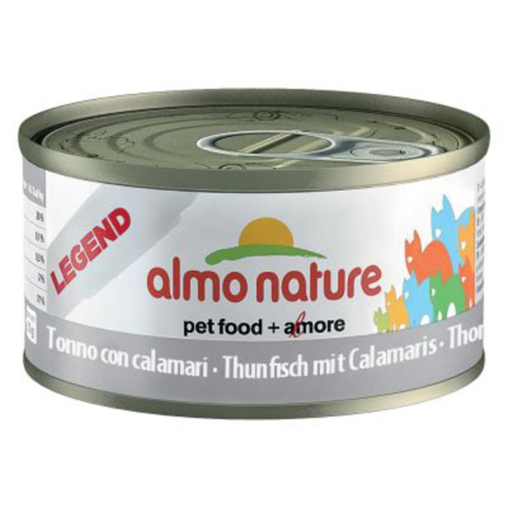 Almo Nature Nourriture pour Chats Thon Aux Calamars 70g