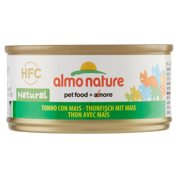 Almo Nature Cat Thon Avec Pâté De Maïs Pour Chats 70g