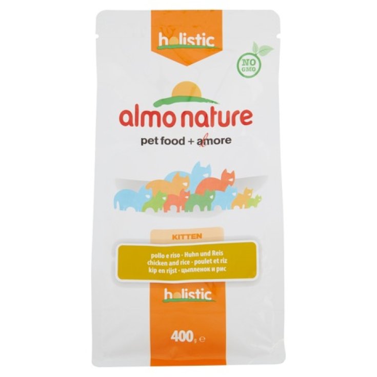 Almo Nature Holistic Cat Chaton Nourriture Au Poulet Et Riz 400g