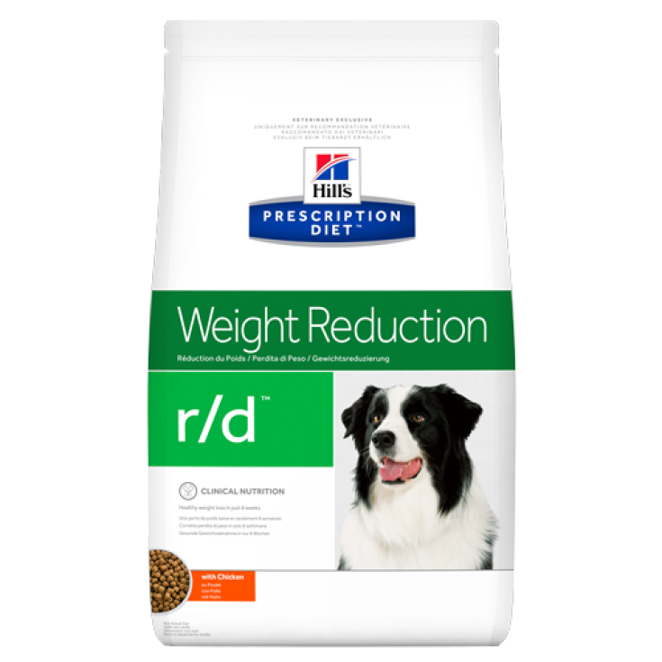 Hill's Prescription Diet Canine r/d Weight Reduction Mini Size au Poulet 1,5kg